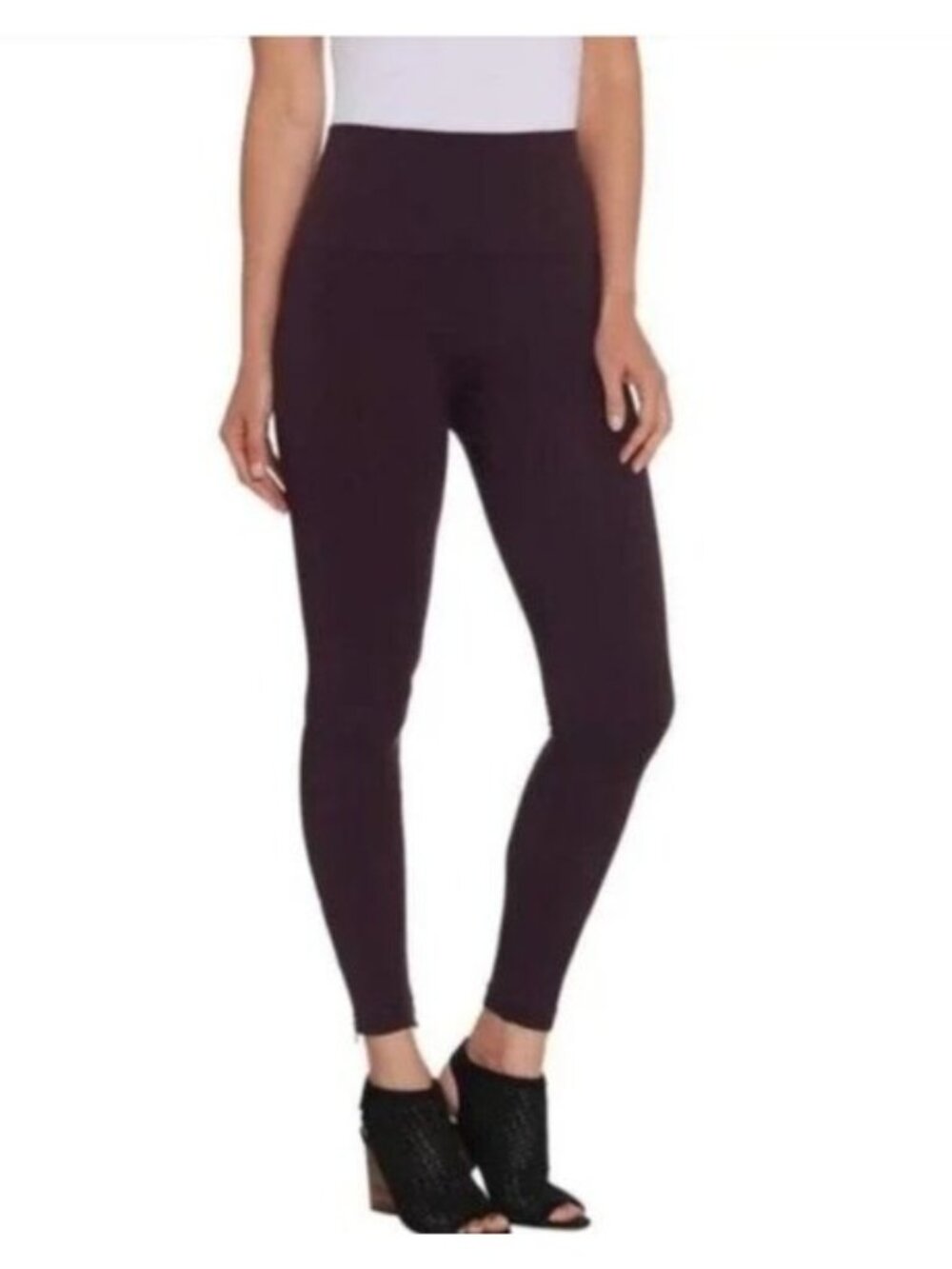 SPANX Look At Me Seamless Side Zip Leggings - XL